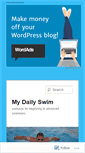 Mobile Screenshot of mydailyswim.com